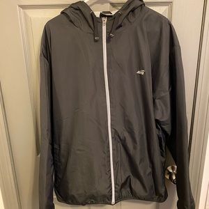 Men’s Black Lightweight Rain Jacket